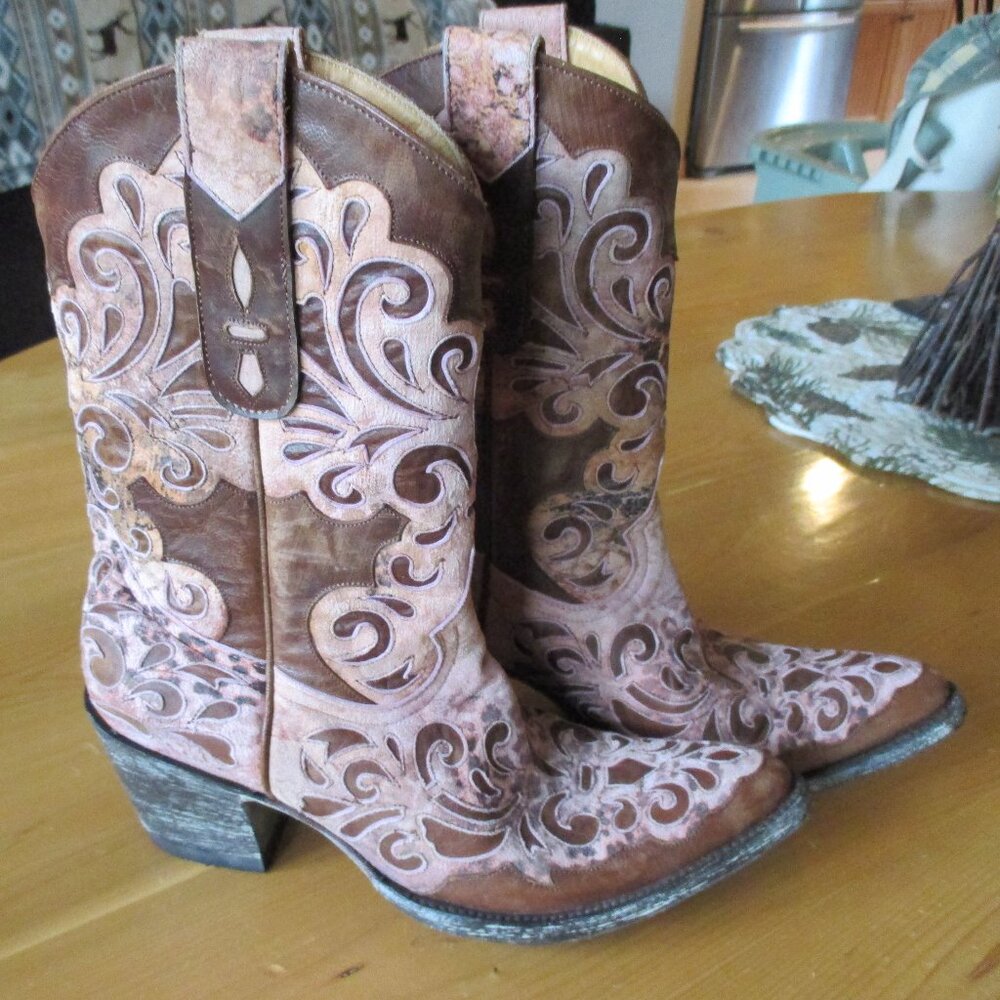 NEW Old Gringo Linda Lou Cowboy Boots womens 8.5 - Picture 6 of 15